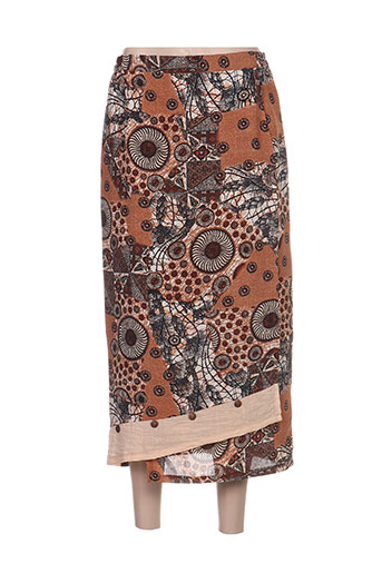 telmail jupes femme de couleur marron