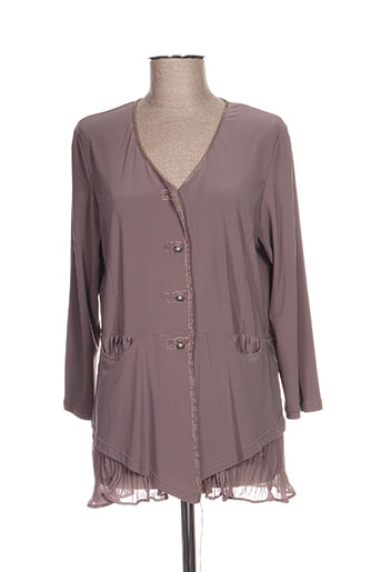 telmail vestes femme de couleur gris