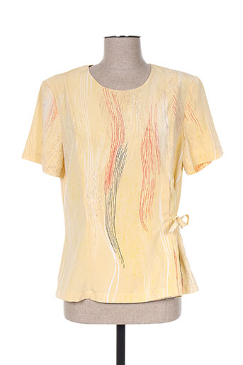 griffon chemises femme de couleur jaune