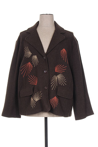 griffon vestes femme de couleur marron