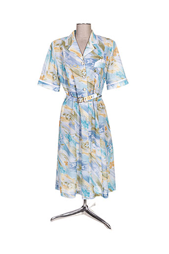 griffon robes femme de couleur bleu