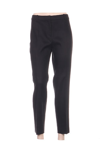 hugo boss pantalons femme de couleur noir