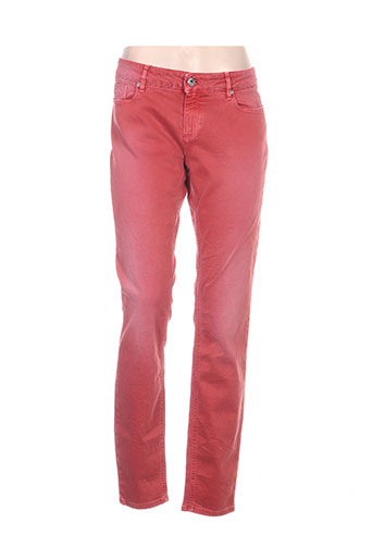 hugo boss jeans femme de couleur orange