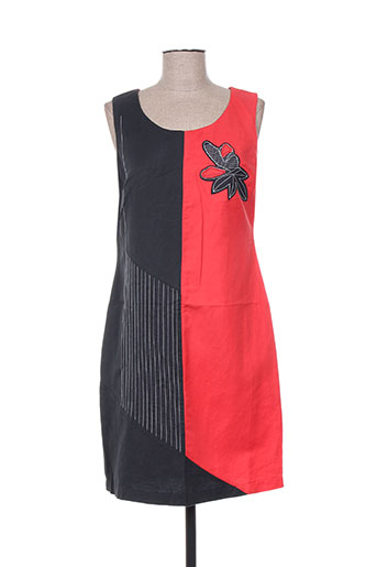 felino robes femme de couleur rouge