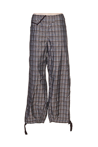 l33 pantacourts femme de couleur gris