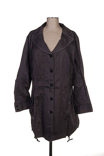 l33 vestes femme de couleur gris