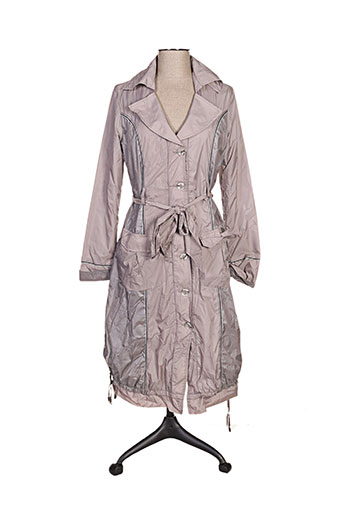 l33 manteaux femme de couleur gris