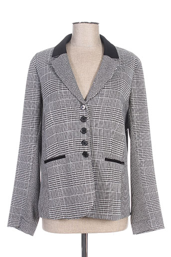 femmes je vous aime vestes femme de couleur gris