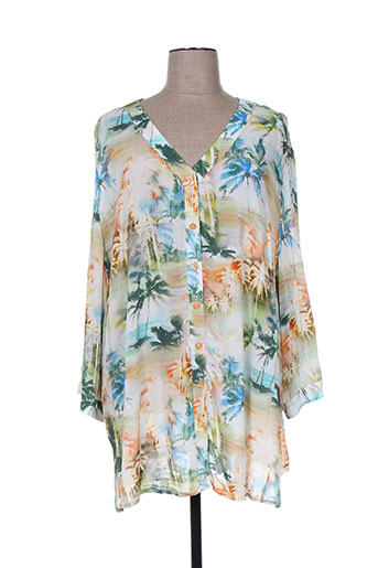 kjbrand chemises femme de couleur vert
