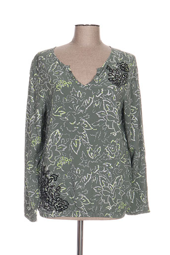 cecil chemises femme de couleur vert