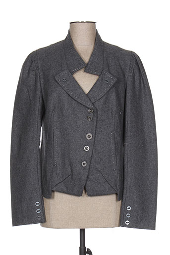 iconoclast vestes femme de couleur gris
