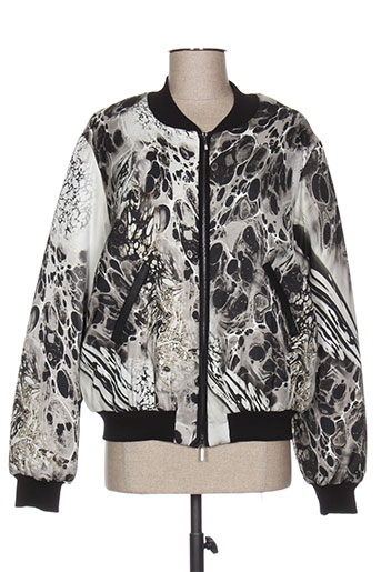 lauren vidal vestes femme de couleur noir