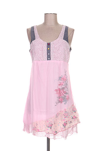 rose bleue robes femme de couleur rose