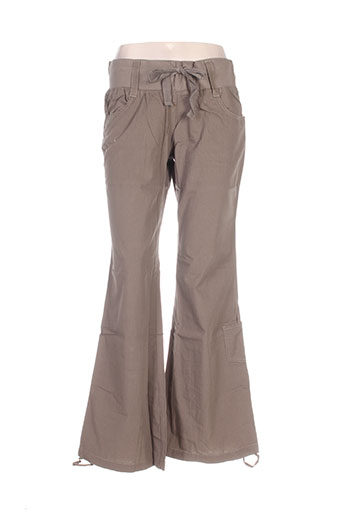 venca pantalons femme de couleur vert