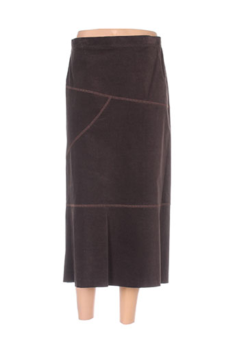 regine jupes femme de couleur marron