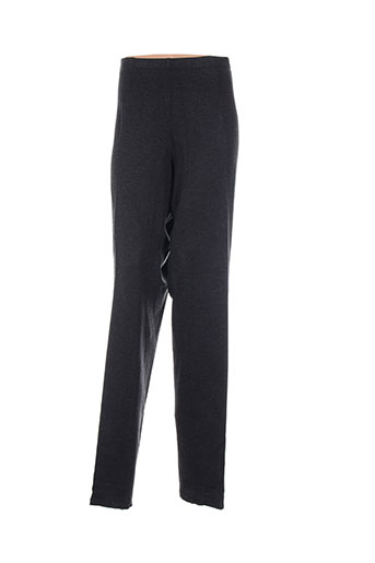 luisa viola pantalons femme de couleur noir
