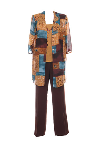 c.spirit ensemble femme de couleur jaune