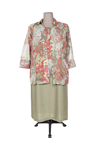 regine ensemble femme de couleur vert