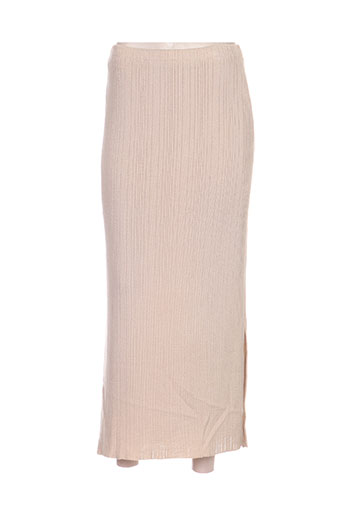 devernois jupes femme de couleur beige