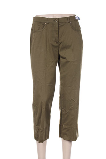 delmod pantacourts femme de couleur vert