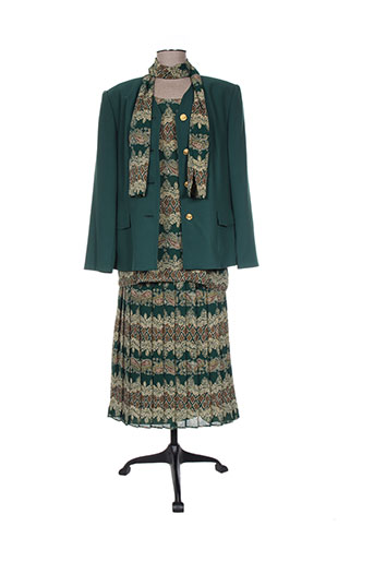 delmod ensemble femme de couleur vert