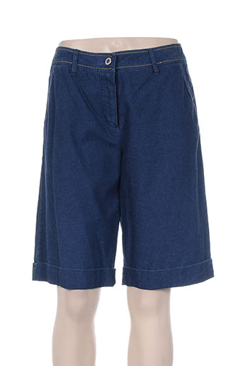 bleu de sym shorts / bermudas femme de couleur bleu