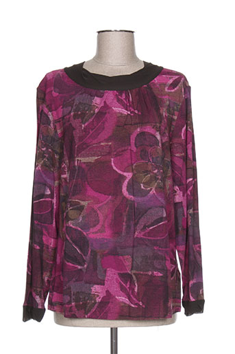 luisa viola t-shirts femme de couleur violet