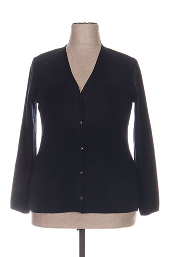 telmail gilets femme de couleur bleu