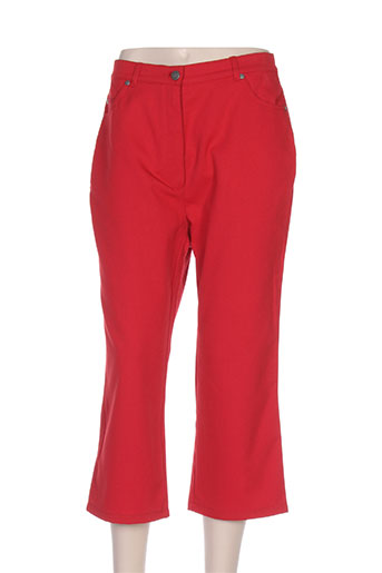 rabe pantacourts femme de couleur rouge