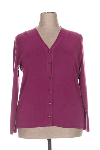 telmail gilets femme de couleur rose