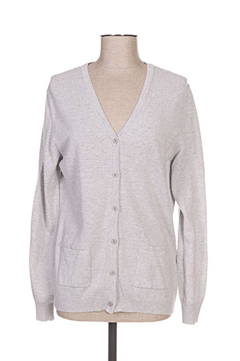 felino gilets femme de couleur gris