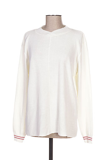 luisa ferri pulls femme de couleur blanc