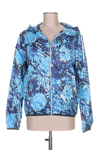 gant manteaux femme de couleur bleu