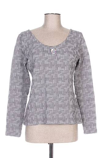 lo! les filles t-shirts femme de couleur gris