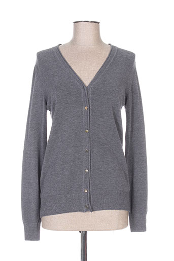 rinascimento gilets femme de couleur gris
