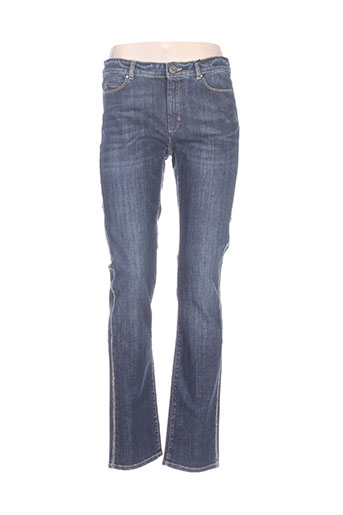maxmara jeans femme de couleur bleu