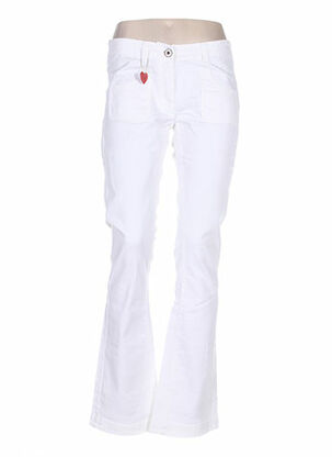 Pantalon casual blanc AMERICAN OUTFITTERS pour femme