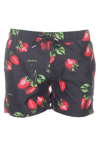 pull in maillots de bain garçon de couleur noir