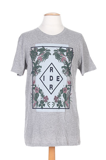 jack EFFI_CHAR_1 jones t-shirts homme de couleur gris