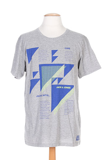 jack EFFI_CHAR_1 jones t-shirts homme de couleur gris