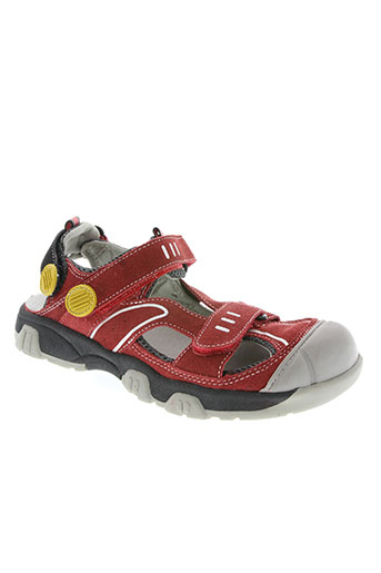 otway chaussures garçon de couleur rouge