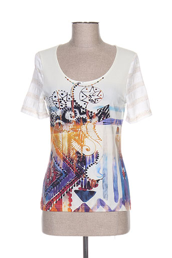 pause cafe t-shirts femme de couleur beige