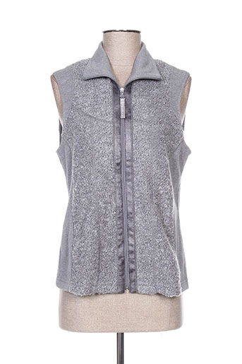 rabe gilets femme de couleur gris