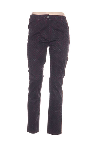 pause cafe pantalons femme de couleur gris