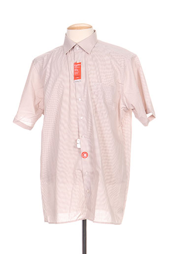 olymp chemises homme de couleur beige