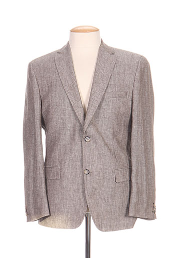 barutti vestes homme de couleur gris