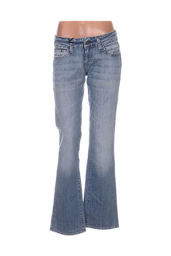 lee jeans femme de couleur bleu