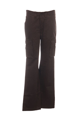 teddy smith pantalons femme de couleur marron
