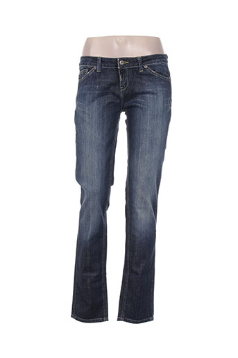 rwd jeans femme de couleur bleu