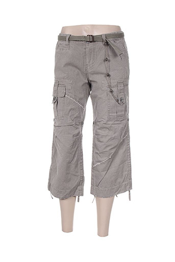 rwd pantacourts femme de couleur gris